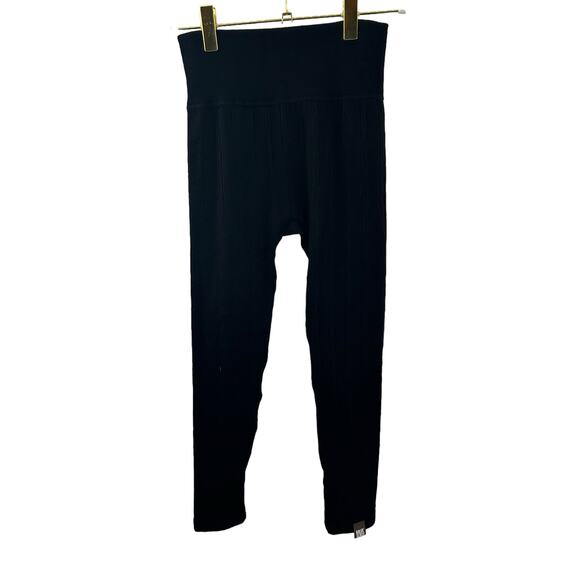Muk Luks womens small medium‎ unlined black leggings pants - Picture 1 of 6